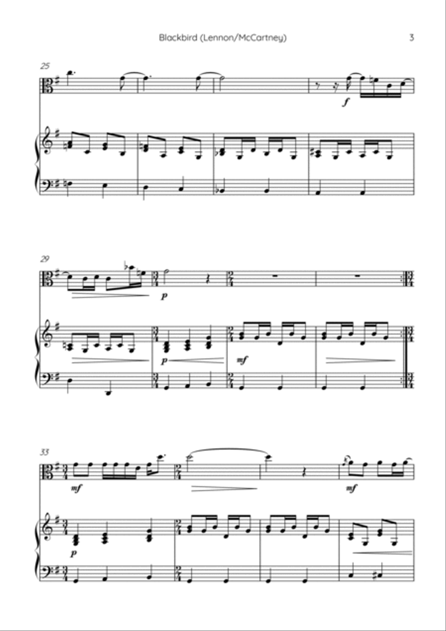 Blackbird Chamber Music scores gallery preview page 3