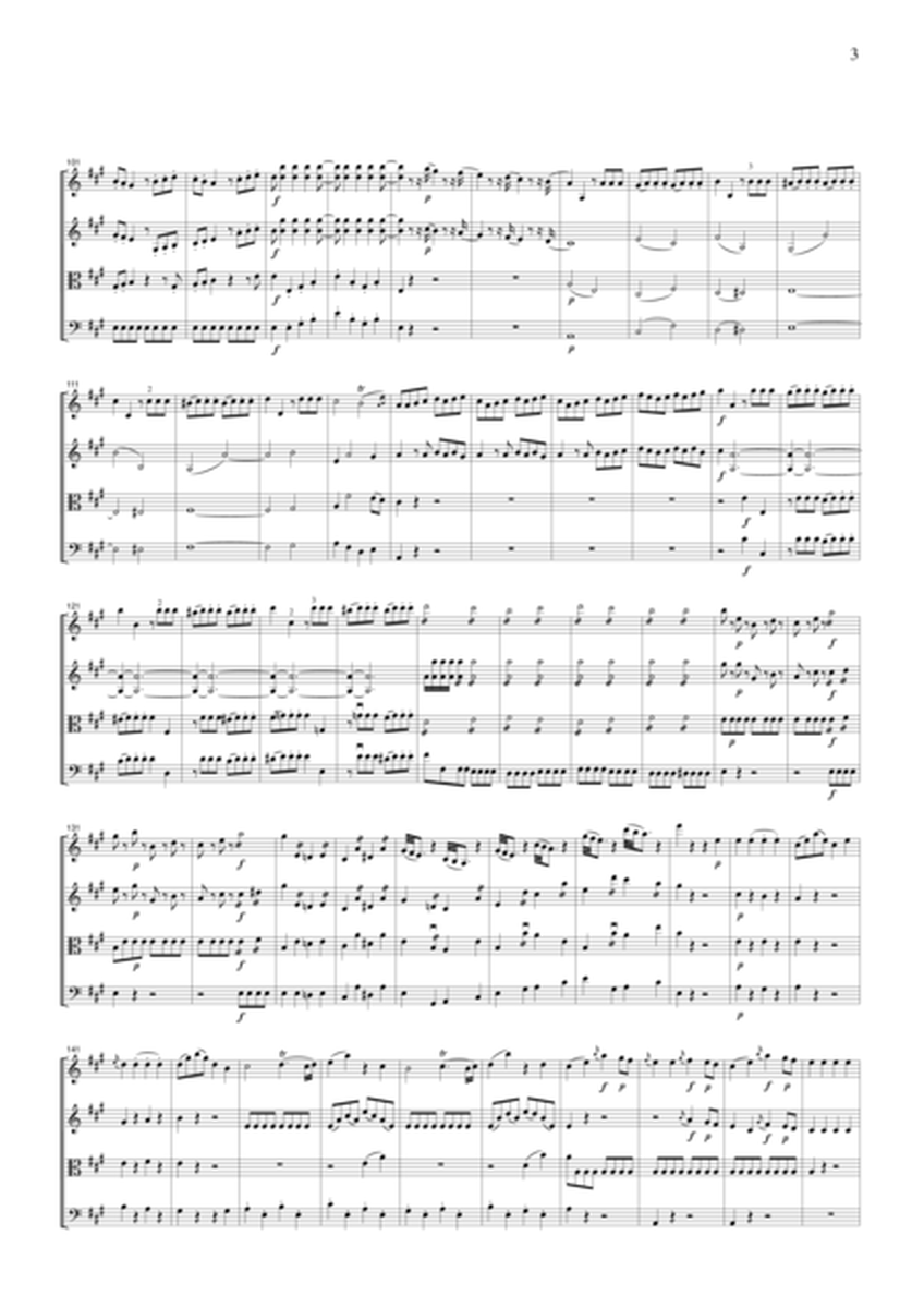 Mozart Symphony No.29, all mvts.