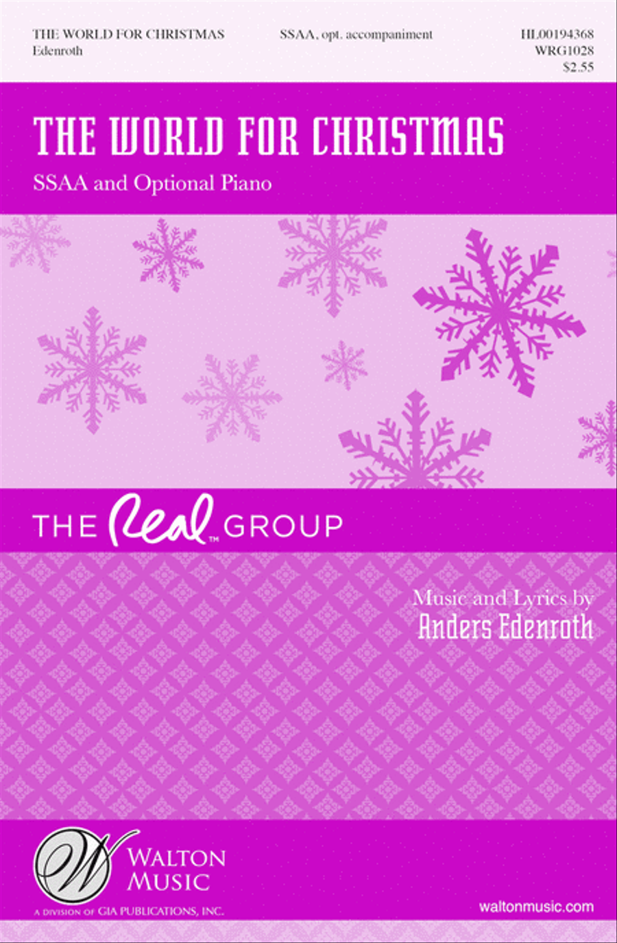 The World for Christmas (SSAA) SSAA scores gallery preview page 1