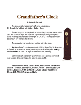 Grandfather’s Clock with Hickory Dickory Dock