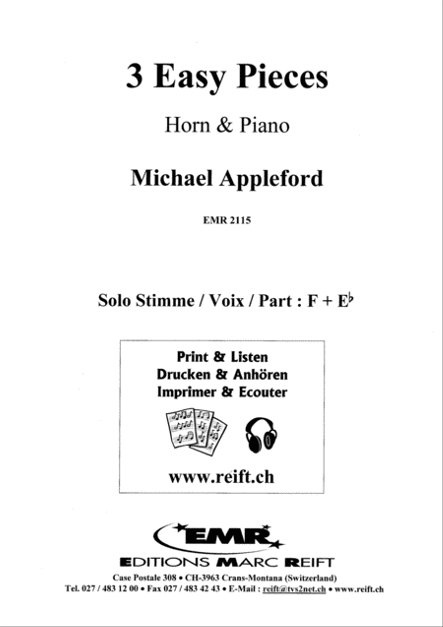 Three Easy Piece Horn scores gallery preview page 2