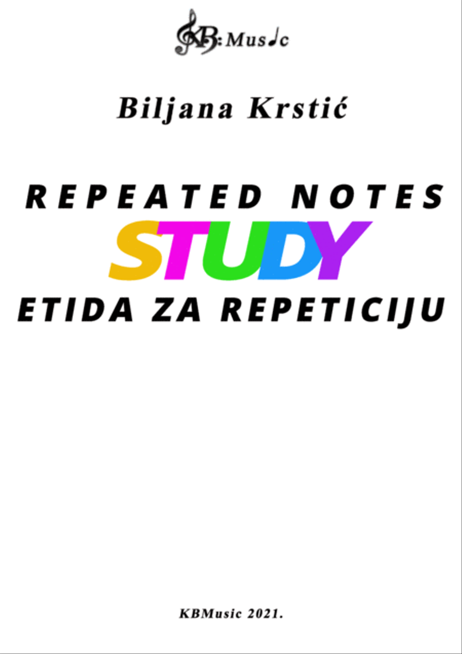 Repeated notes Study Repeated notes Study Part scores gallery preview page 2
