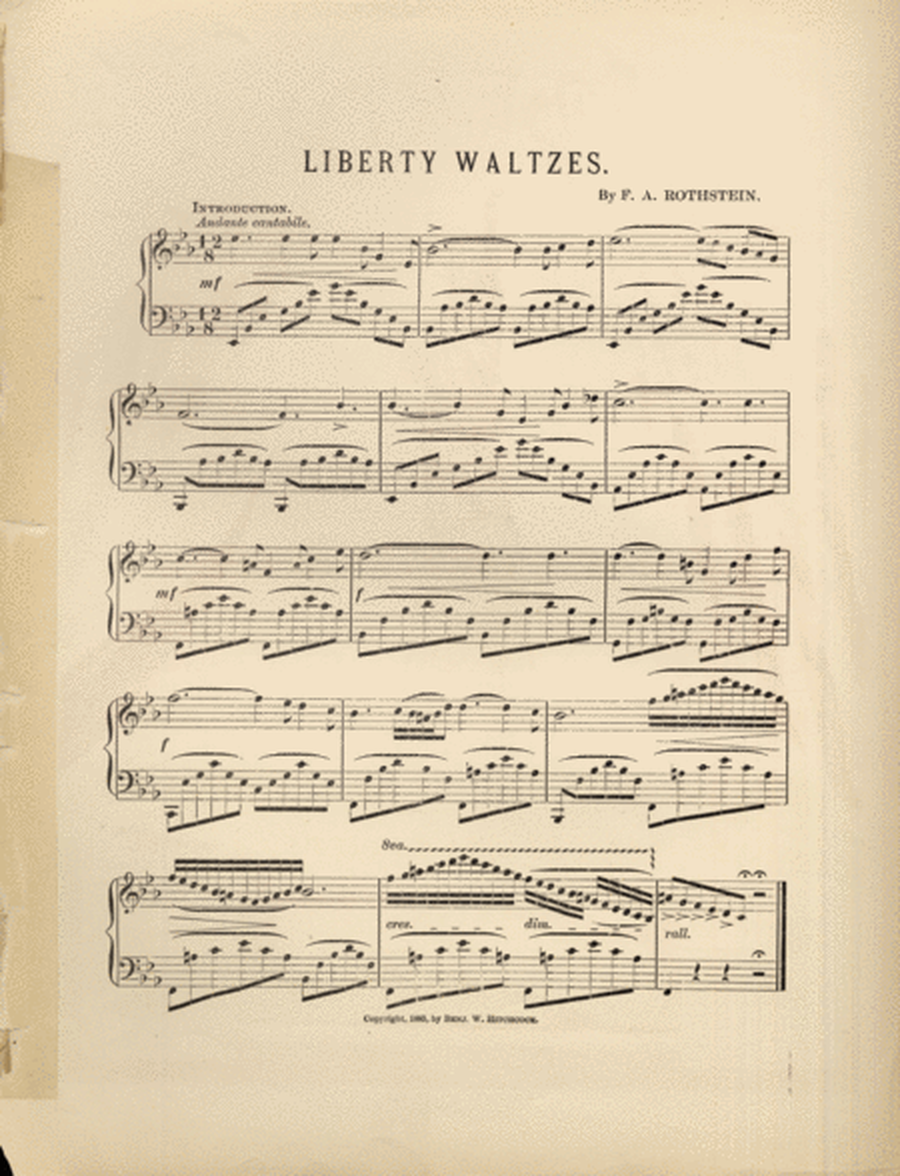 Liberty Enlightening the World. Waltzes