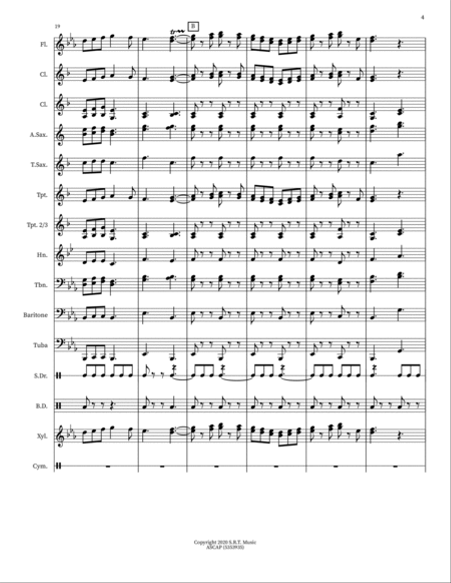 Horizons March Concert Band scores gallery preview page 4