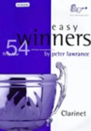 Book cover for Easy Winners (Clarinet with CD)