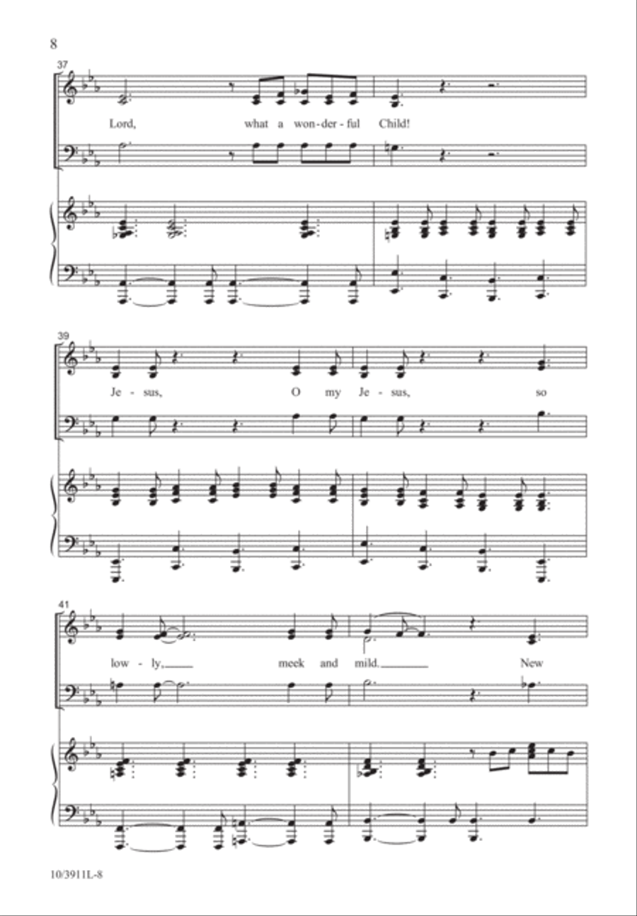 What a Wonderful Child What a Wonderful Child 3-Part scores gallery preview page 8