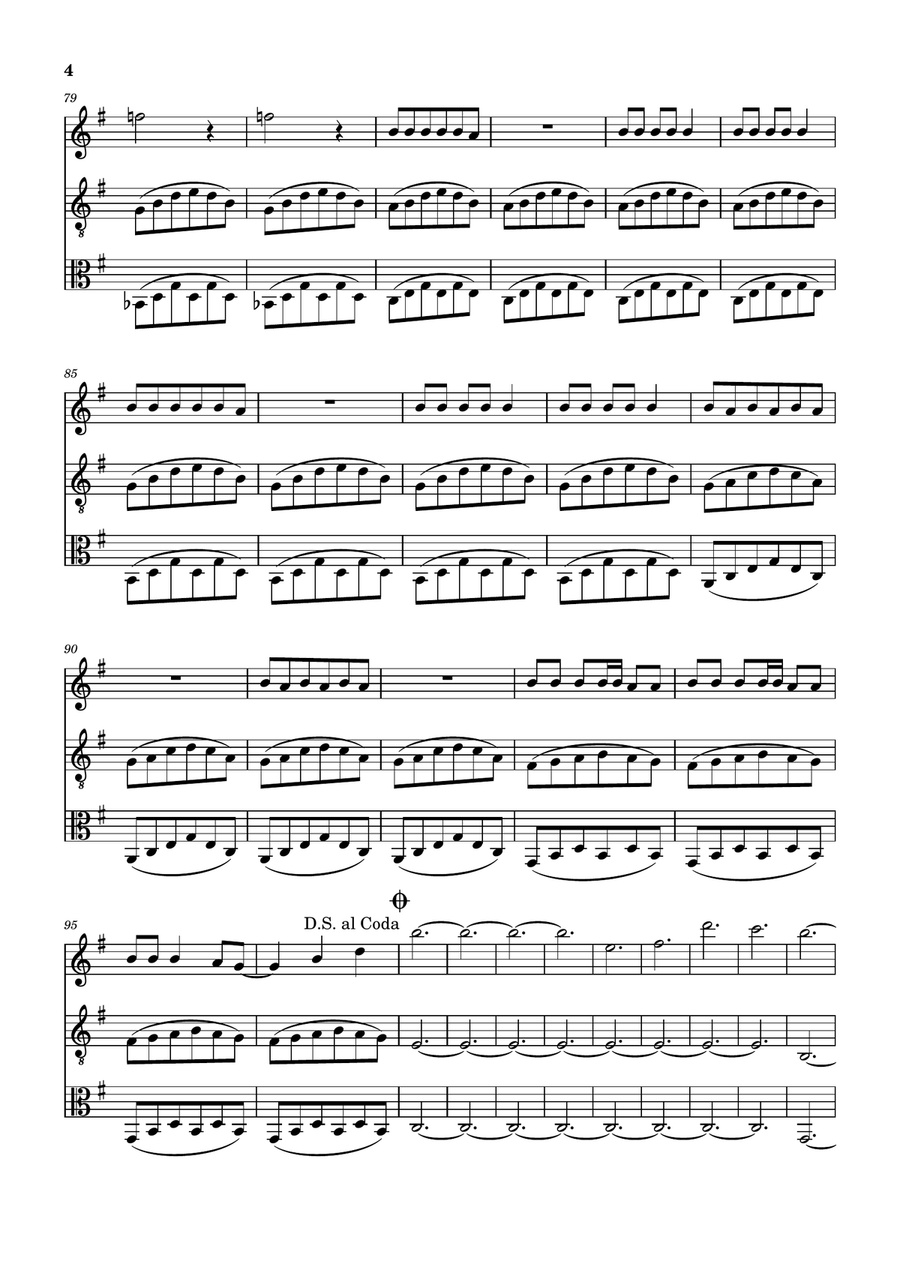 Golden Hour String Trio scores gallery preview page 5
