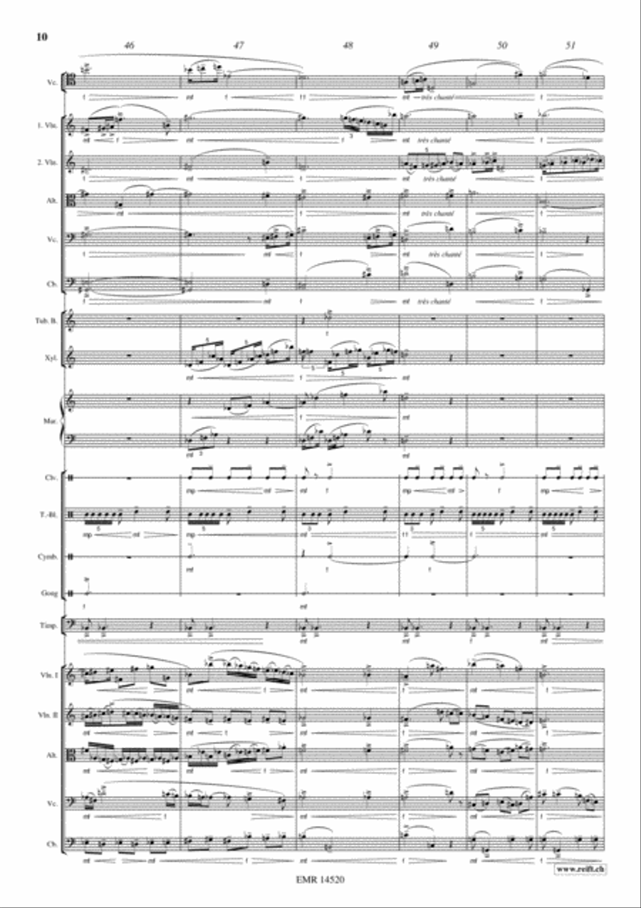 Concerto Mystique Percussion Ensemble scores gallery preview page 10