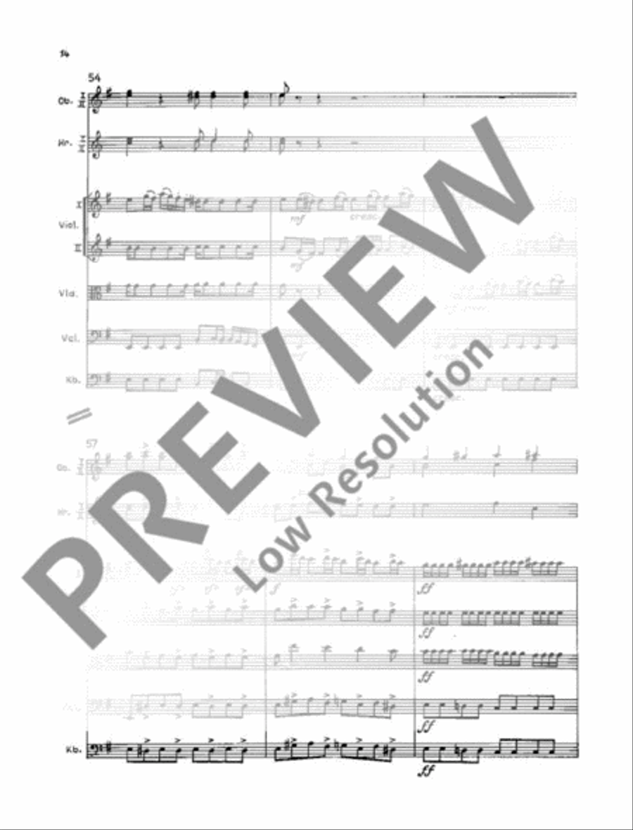 Concerto E Minor Concerto E Minor Orchestra scores gallery preview page 15