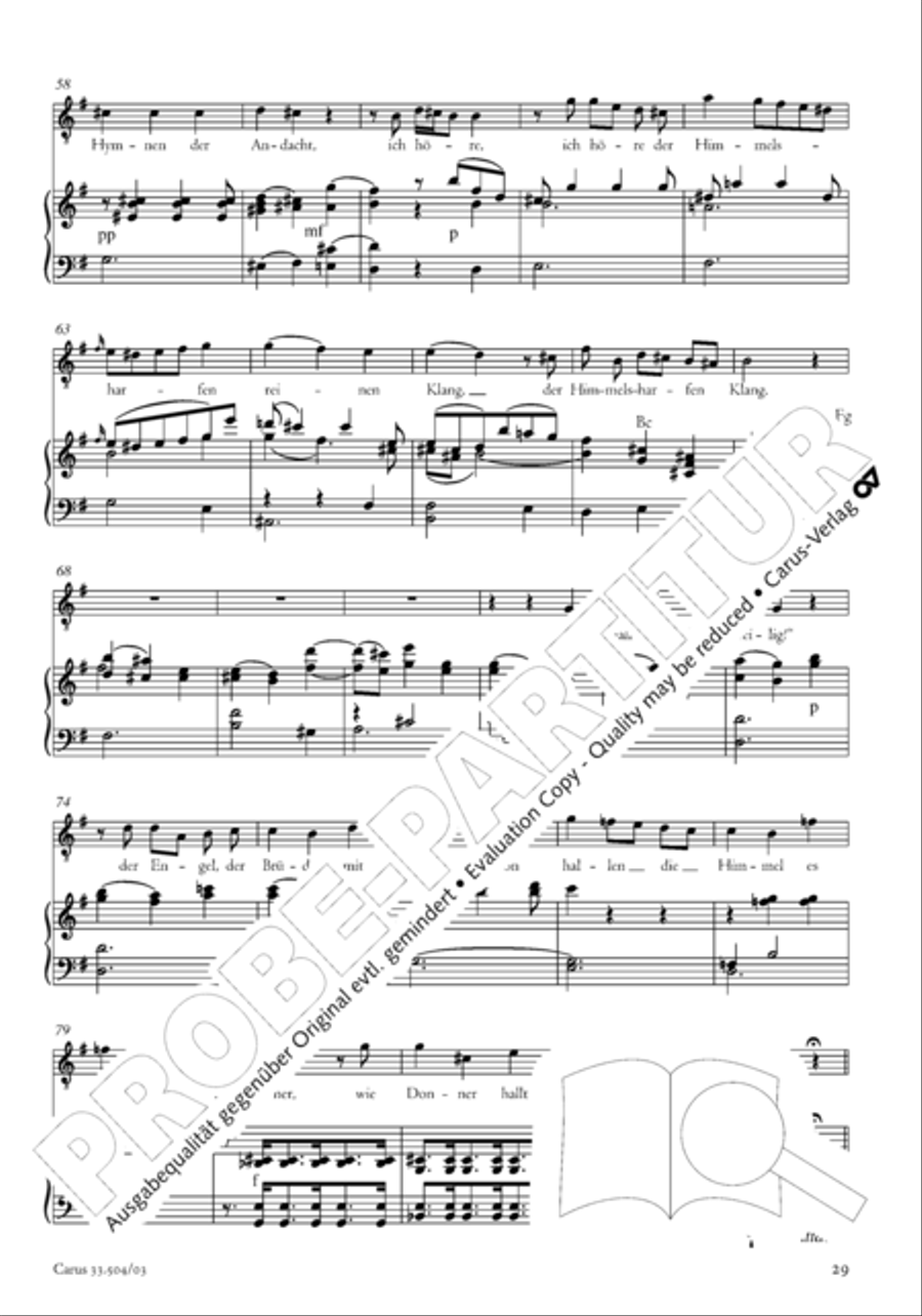 Dank-Hymne der Freundschaft 4-Part scores gallery preview page 30