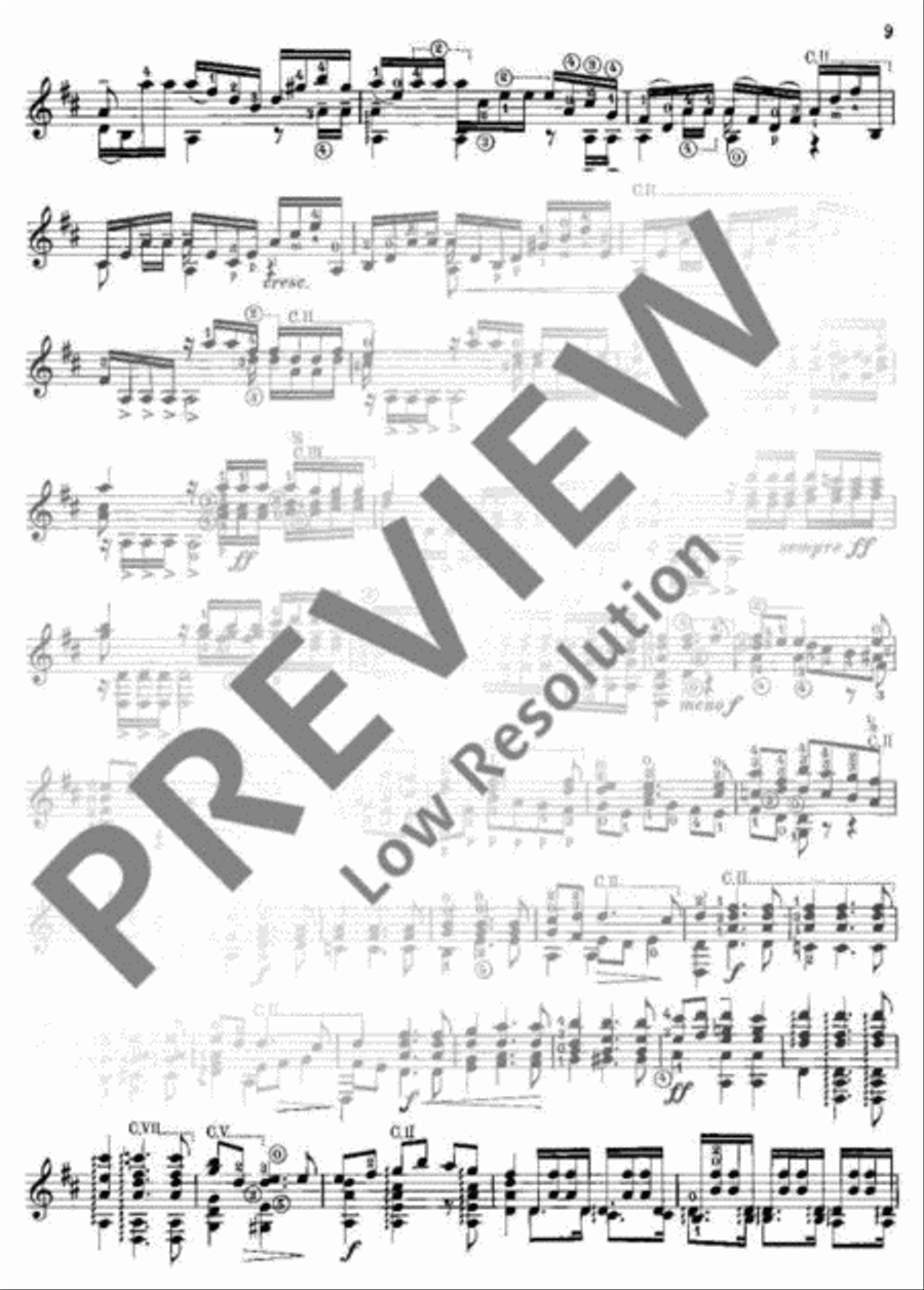 Chaconne in d minor Violin Solo scores gallery preview page 10