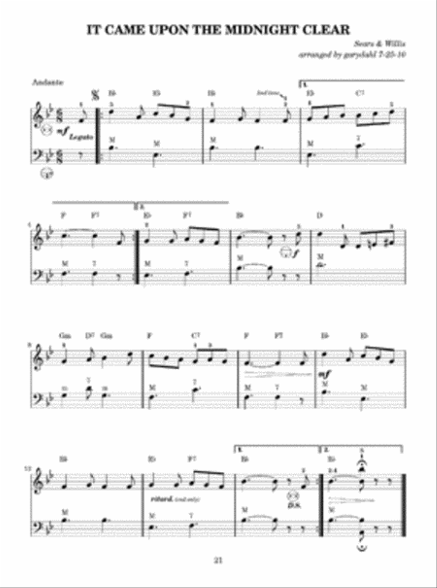A Christmas Tradition: A Celebration with the Accordion Accordion scores gallery preview page 3