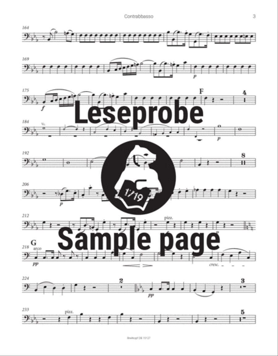 Clarinet Concerto No. 2 in E flat major Op. 57 Orchestra scores gallery preview page 4