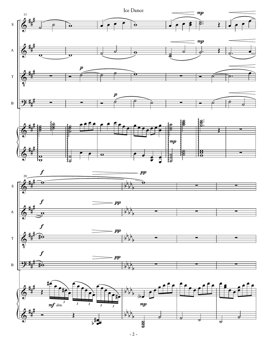 Ice Dance 4-Part scores gallery preview page 2