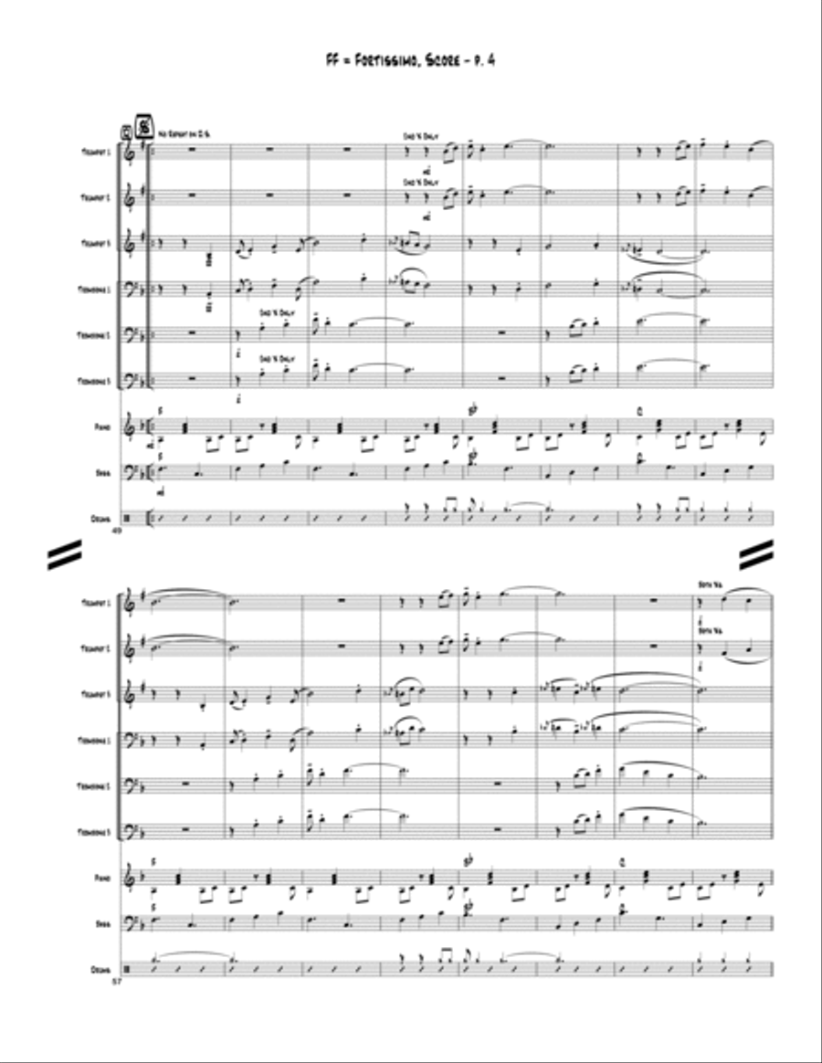 FF = Fortissimo