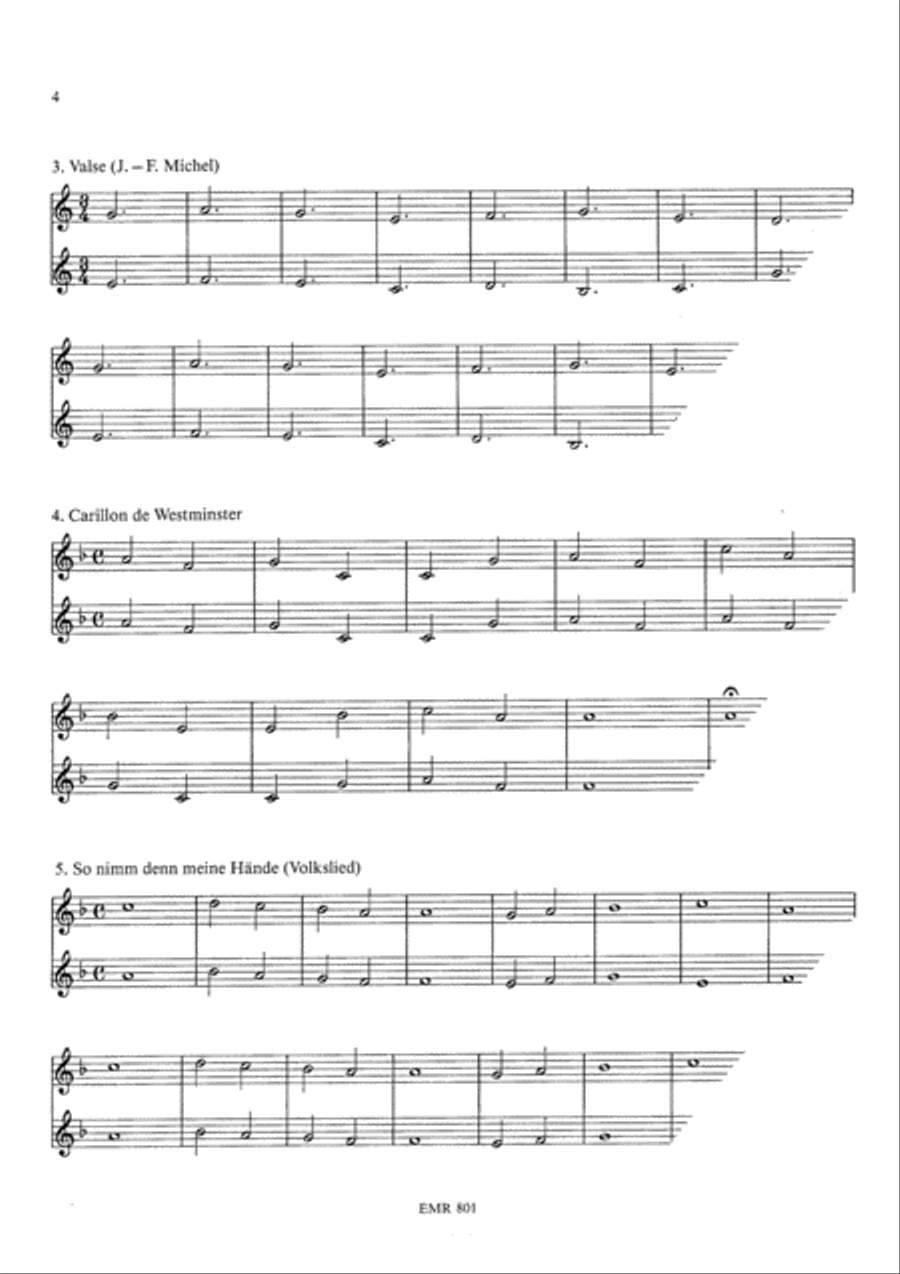 Duet Album Vol. 1 Trumpet Duet scores gallery preview page 5