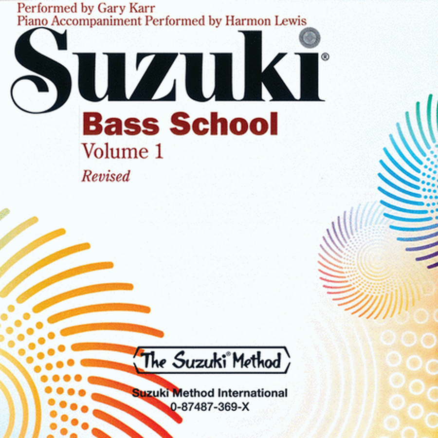 Suzuki Bass School, Volume 1 image number null