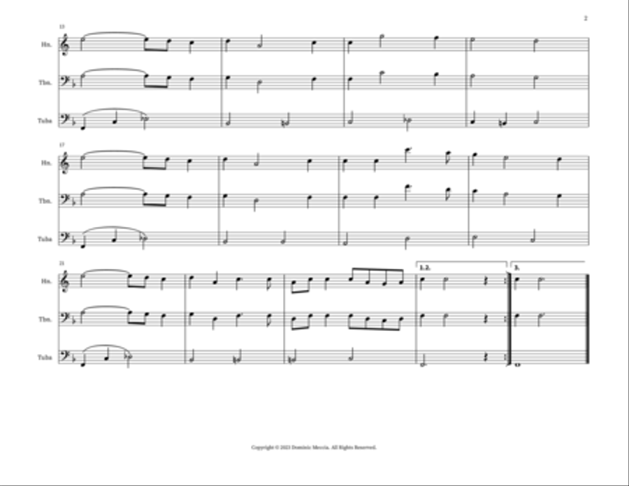 Deep River Small Ensemble scores gallery preview page 2