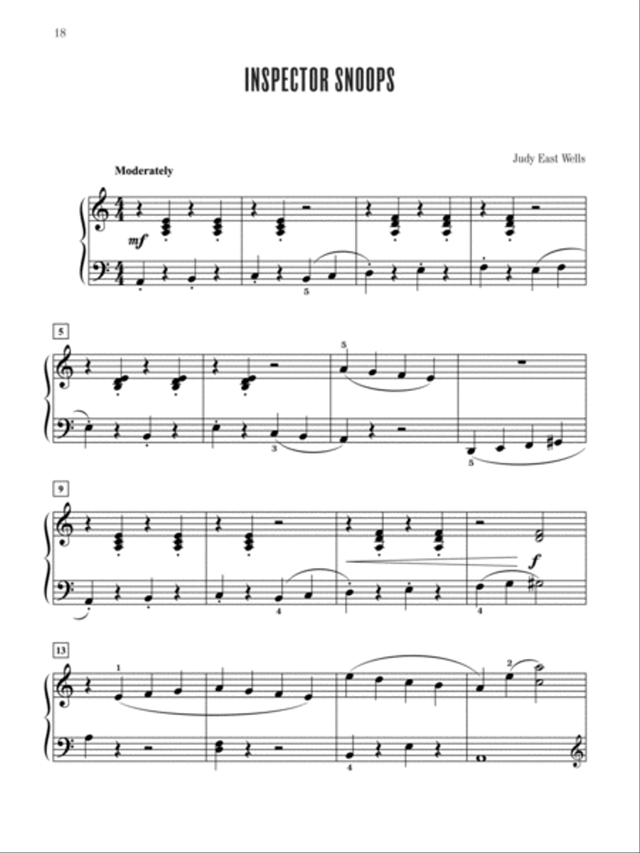 Myklas Contest Winners, Book 2 Easy Piano scores gallery preview page 8