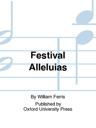 Book cover for Festival Alleluias