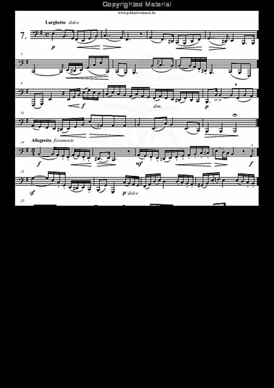 12 Etudes Tuba scores gallery preview page 8