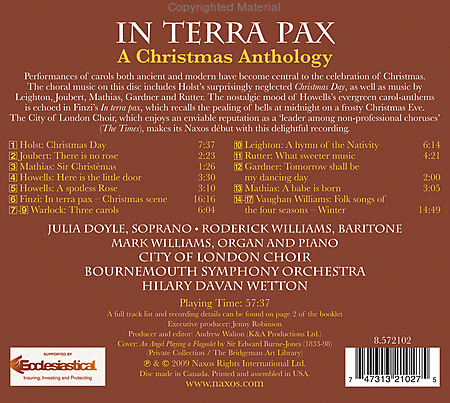 In Terra Pax: a Christmas Anth. image number null