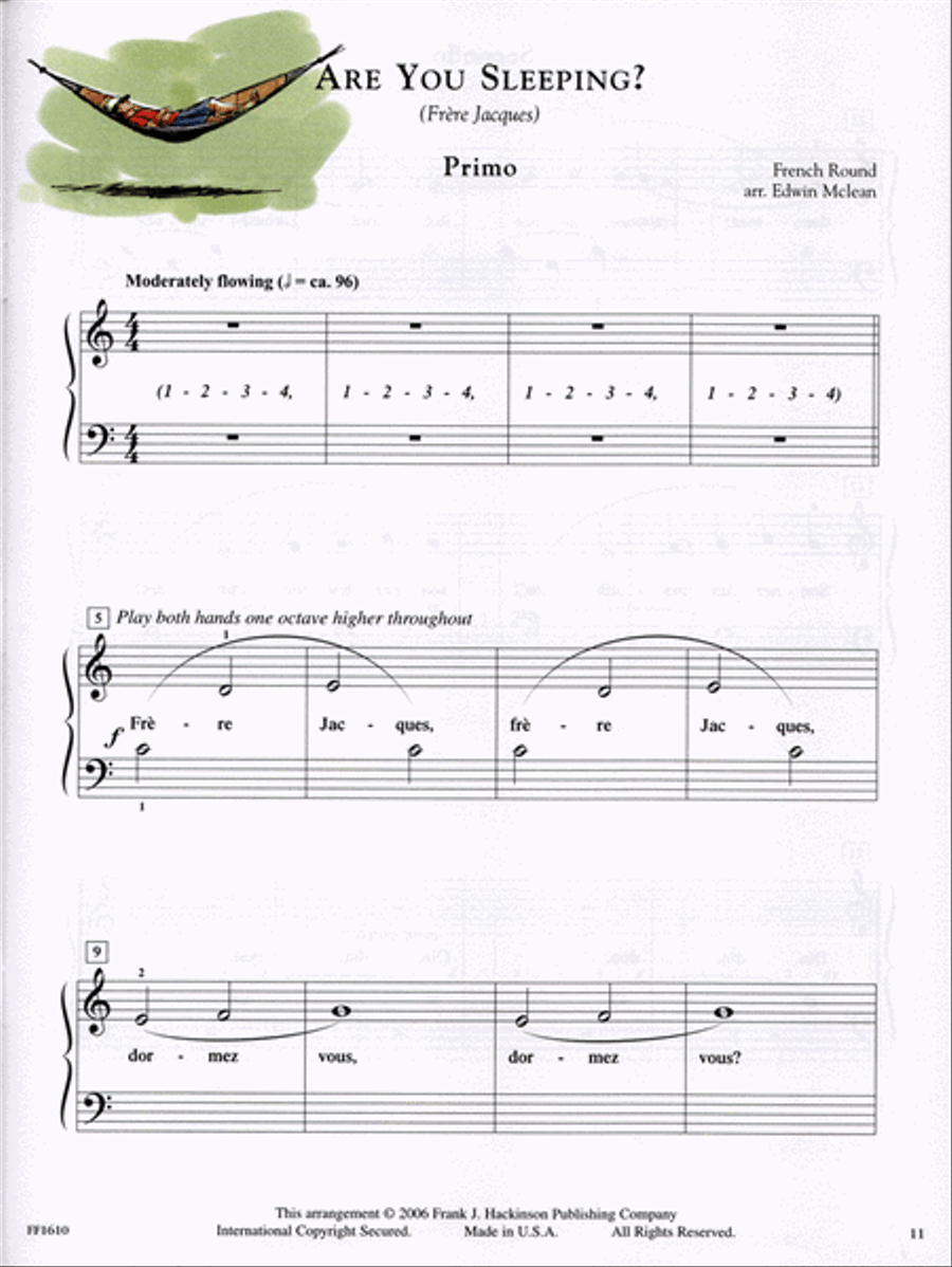 In Recital Duets Piano Method scores gallery preview page 2