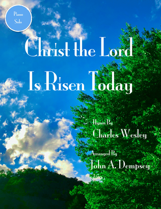 Book cover for Christ the Lord is Risen Today (Piano Solo in C Major)