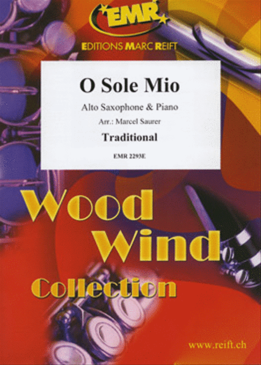 O Sole Mio O Sole Mio Alto Saxophone scores gallery preview page 1