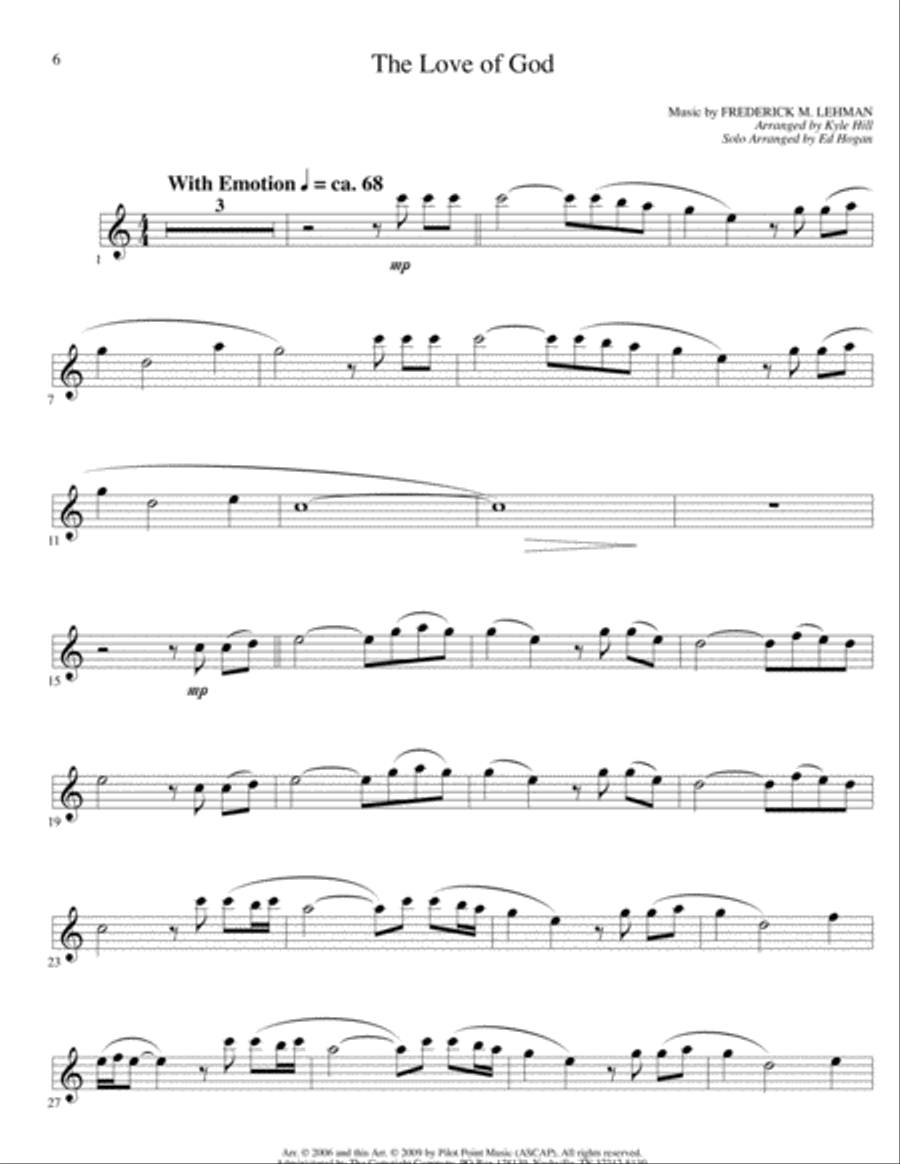 Meditative Solos for Flute Flute Solo scores gallery preview page 2