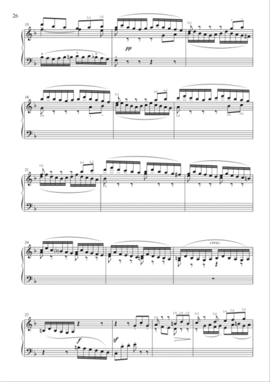 Pages intimes Op. 2, movements 3-6, Op. 2 Piano Solo scores gallery preview page 6