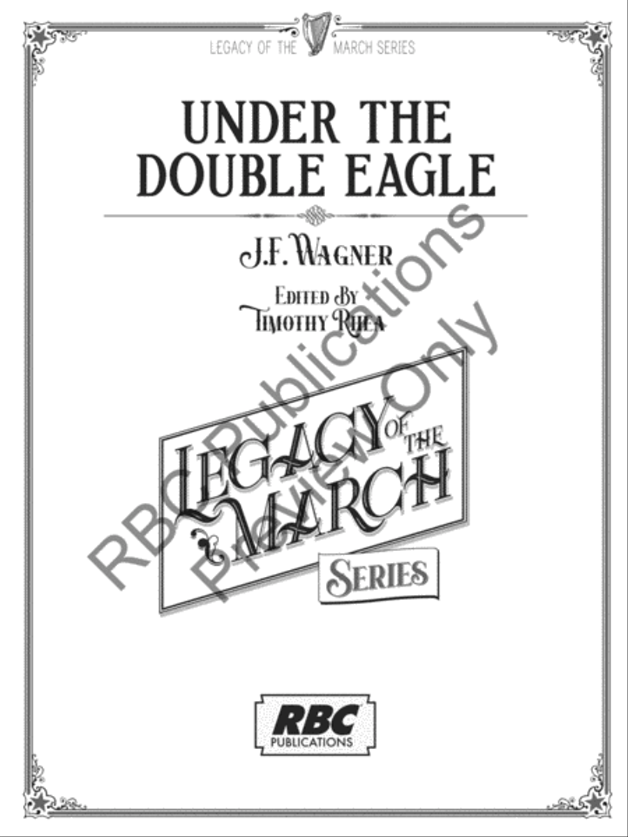 Under The Double Eagle (Score) Concert Band scores gallery preview page 2