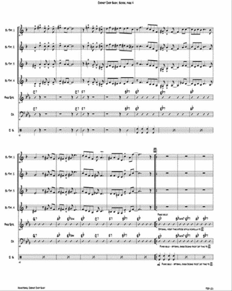 Cornet Chop Suey Cornet Chop Suey Small Ensemble scores gallery preview page 5