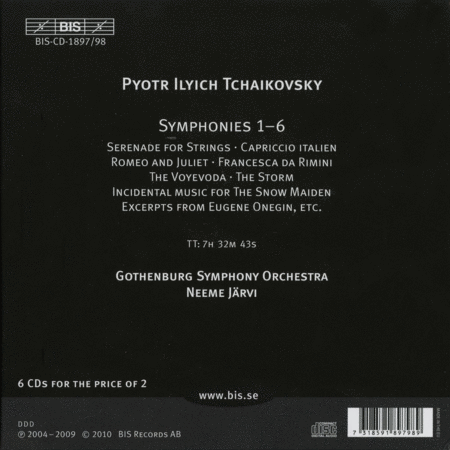 Orchestral Works Including Sym