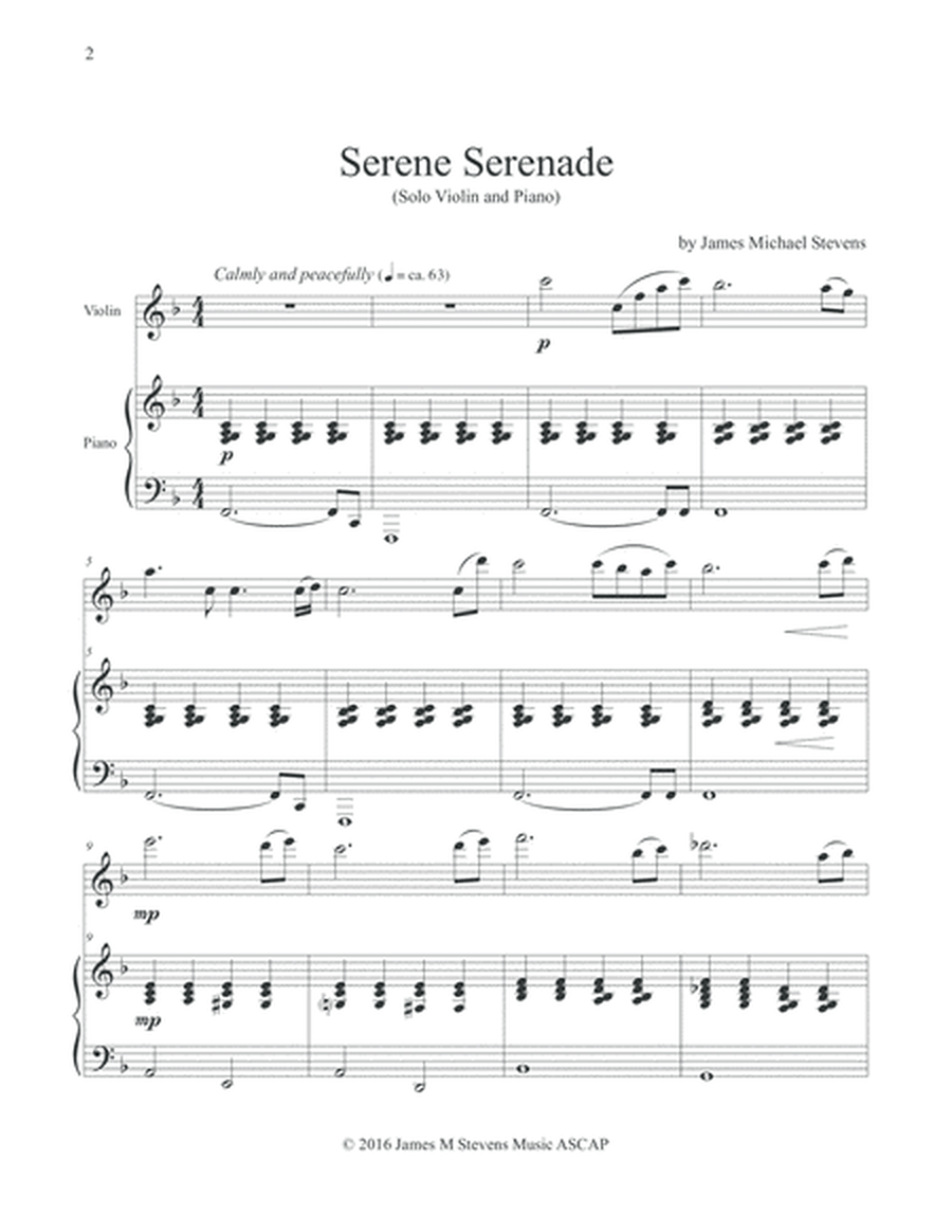 Serene Serenade (Romantic Violin) image number null