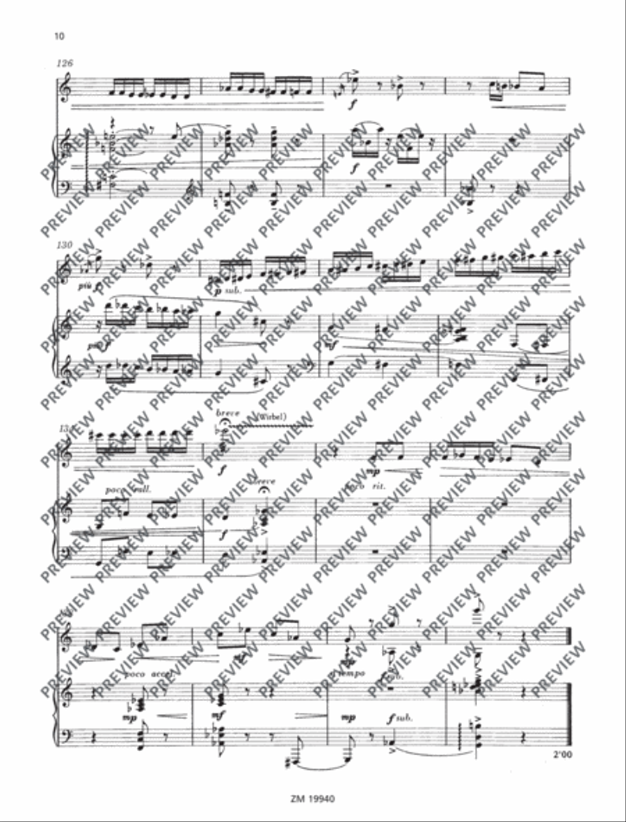 Suite Piano Accompaniment scores gallery preview page 11