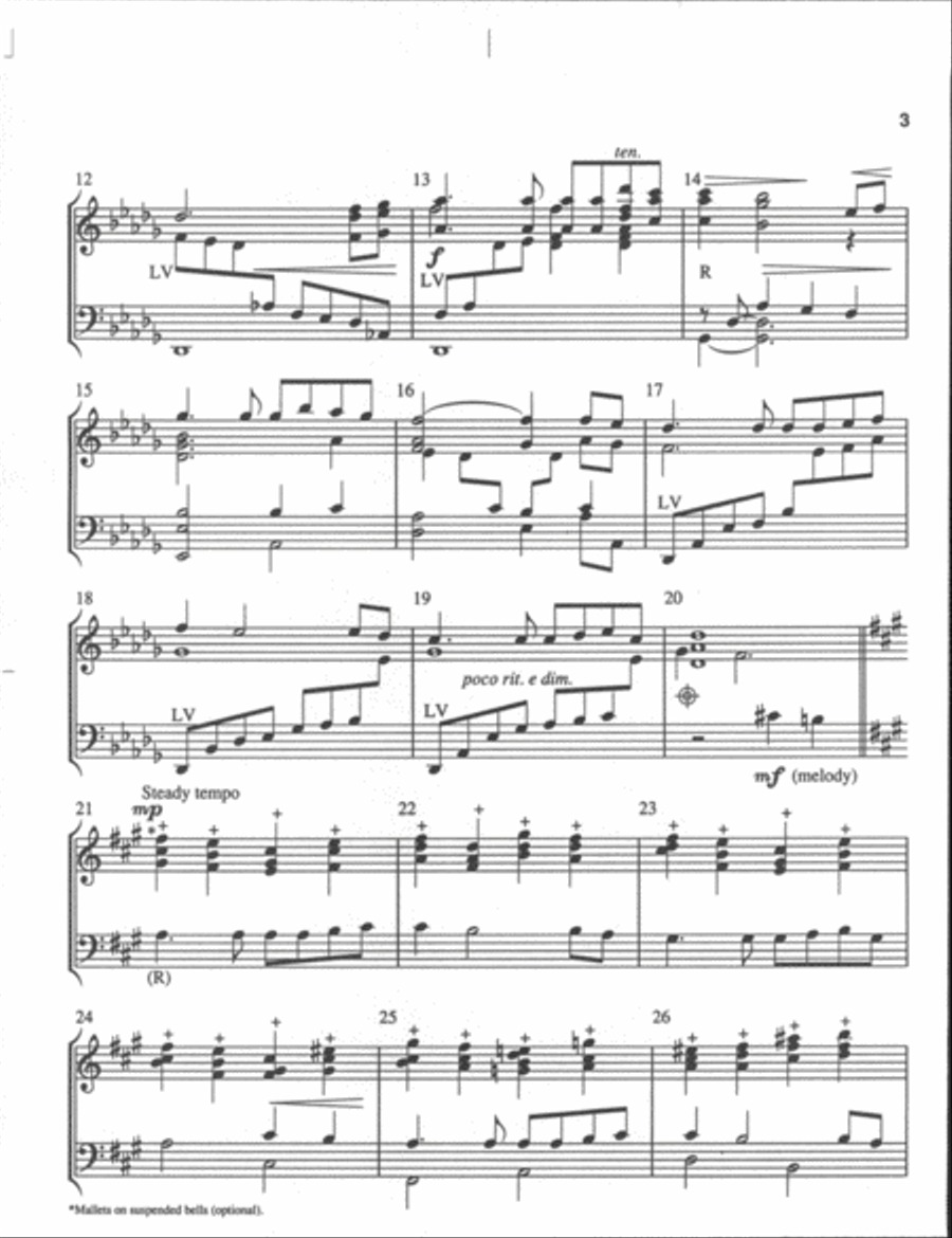 Day By Day - Sanders 5-Octaves scores gallery preview page 3