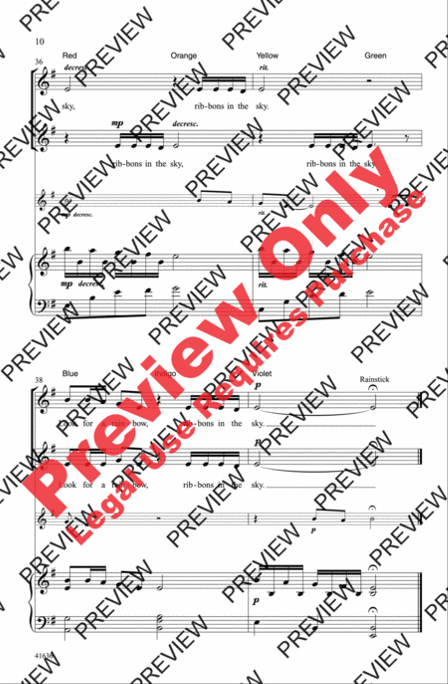 Ribbons in the Sky Ribbons in the Sky 2-Part scores gallery preview page 20
