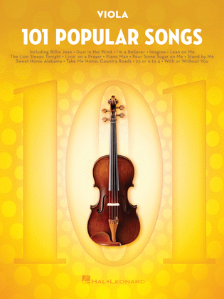 Book cover for 101 Popular Songs
