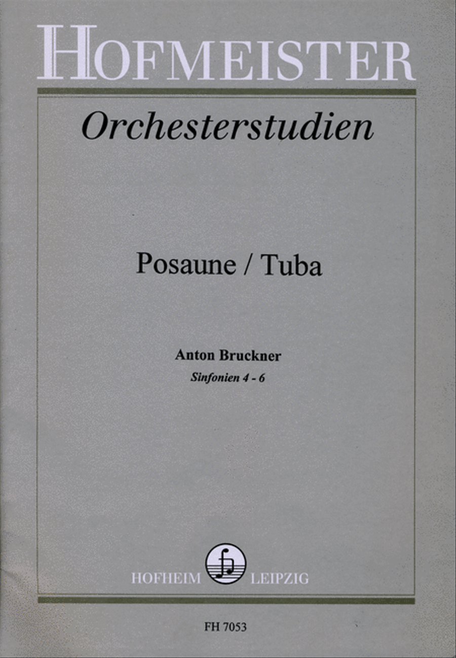 Orchesterstudien für Posaune Orchestra scores gallery preview page 1