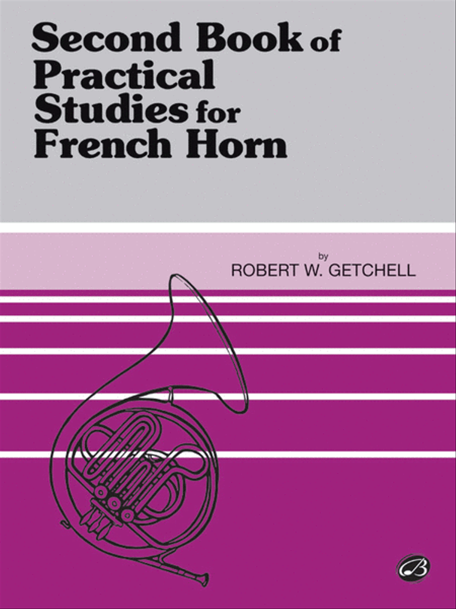 Practical Studies for French Horn, Book 2 Horn scores gallery preview page 1