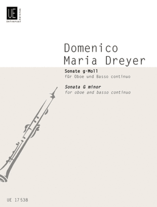 Book cover for Sonata In G Minor, Oboe/Piano