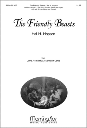 Book cover for The Friendly Beasts (Choral Score)