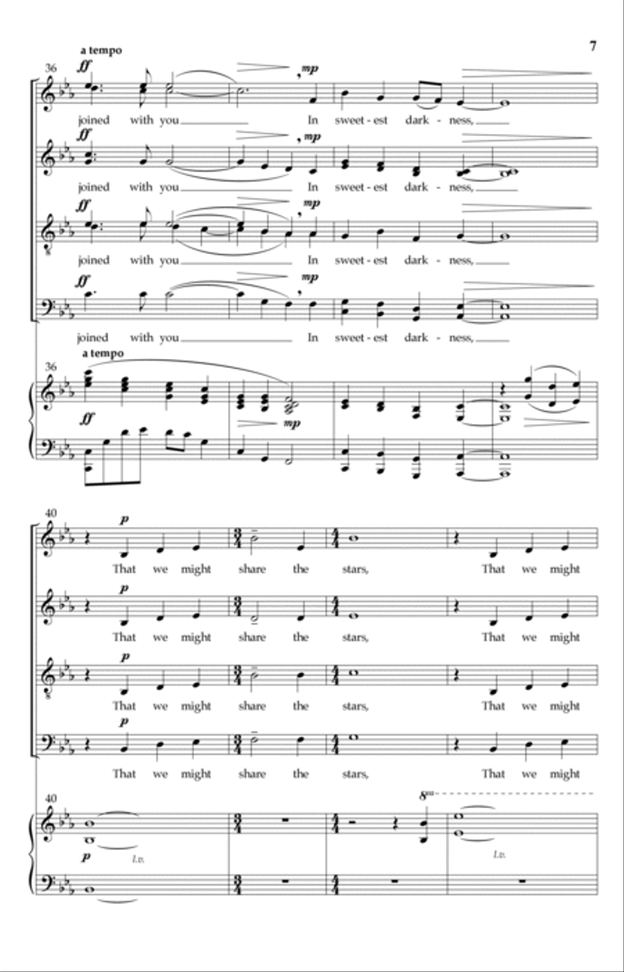 Share The Stars 4-Part scores gallery preview page 5