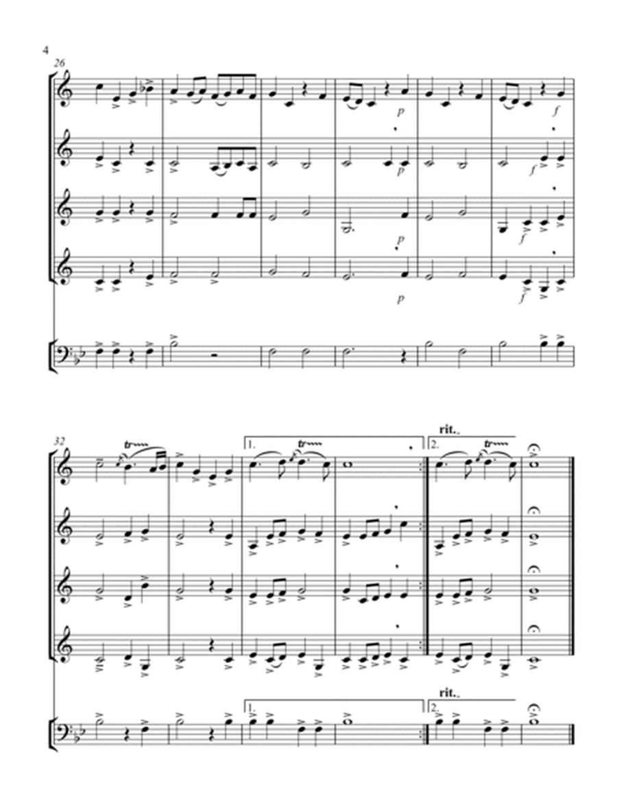 La Vigilance (from "Heroic Music") (Bb) (Trumpet Quartet, Timpani)