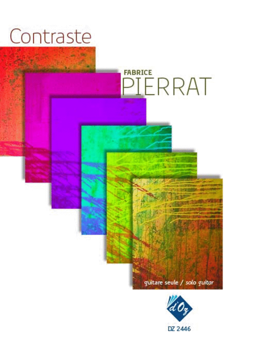 Contraste Classical Guitar scores gallery preview page 1