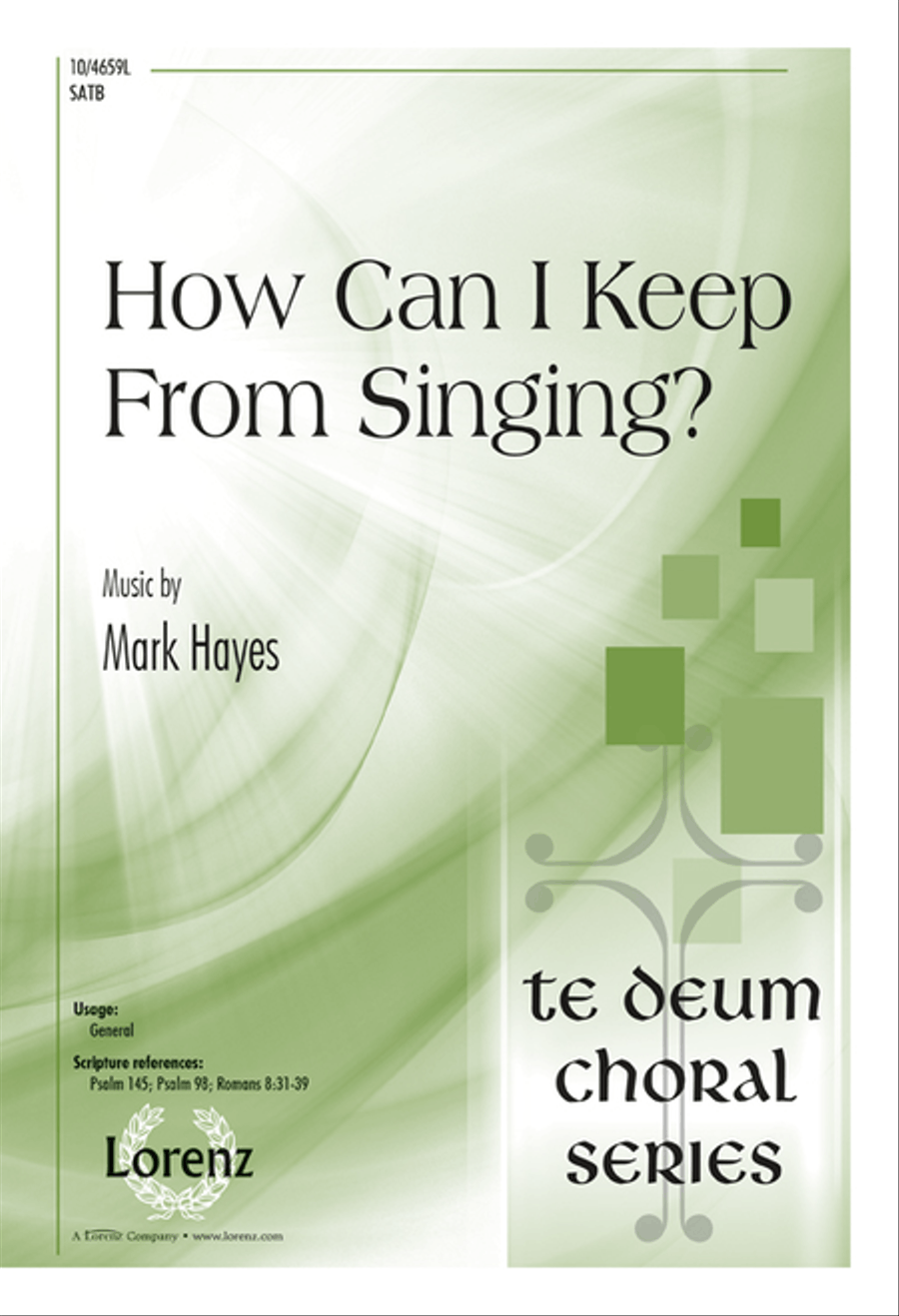 How Can I Keep from Singing? image number null