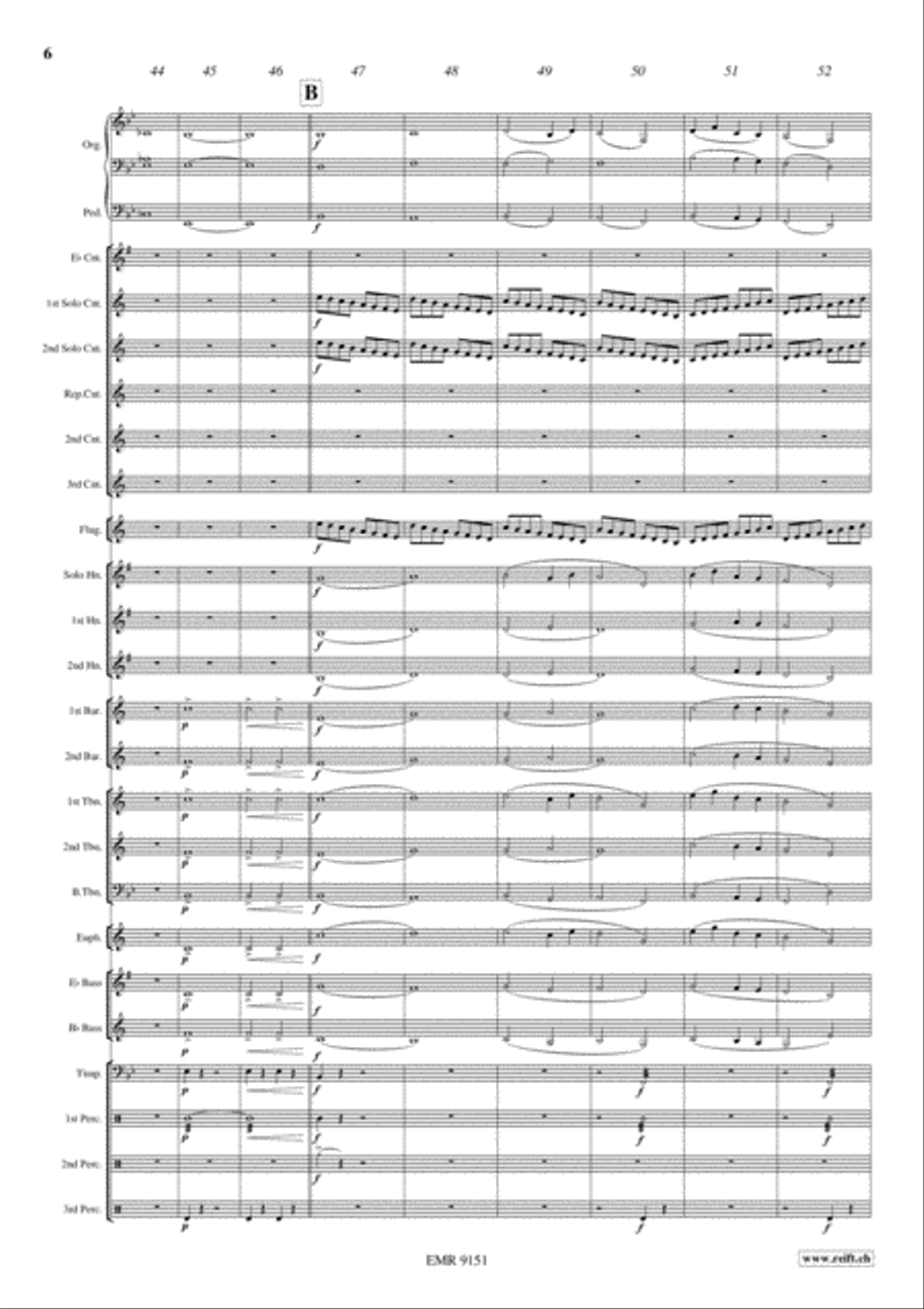 The Great Gate Of Kiev Brass Band scores gallery preview page 7