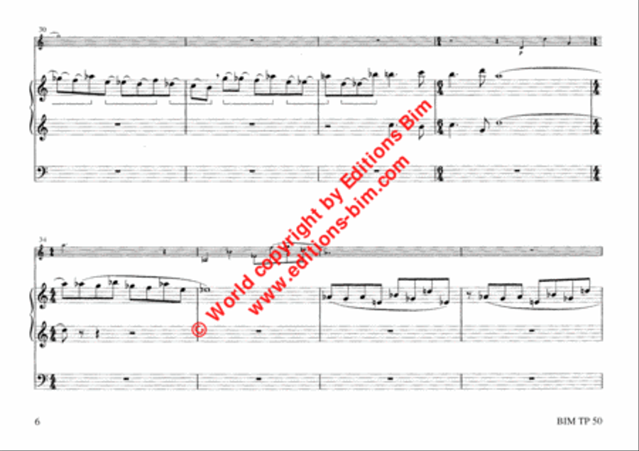 4 Themes on Paintings of Edward Munch Trumpet scores gallery preview page 5