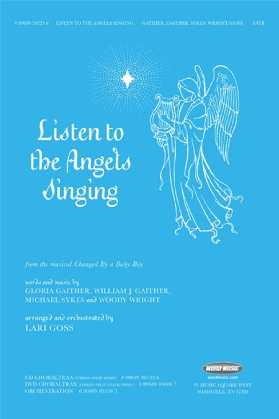 Listen To The Angels Singing - Accompaniment Video Choir scores gallery preview page 1